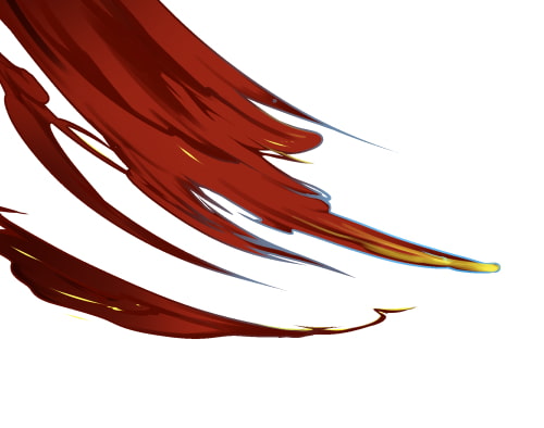 素材をどうぞ『火の斬撃』