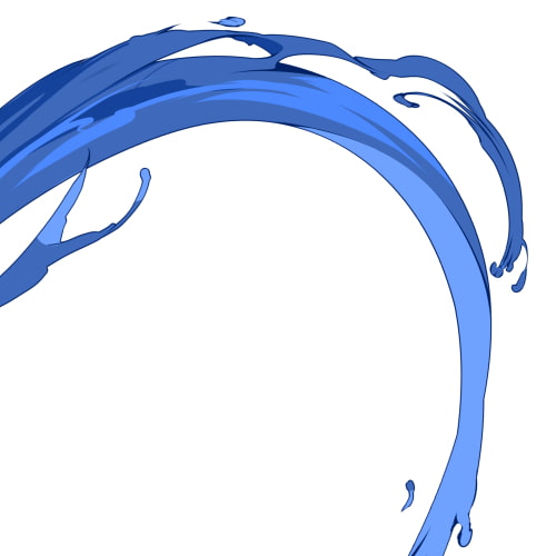 素材をどうぞ『水の斬撃』