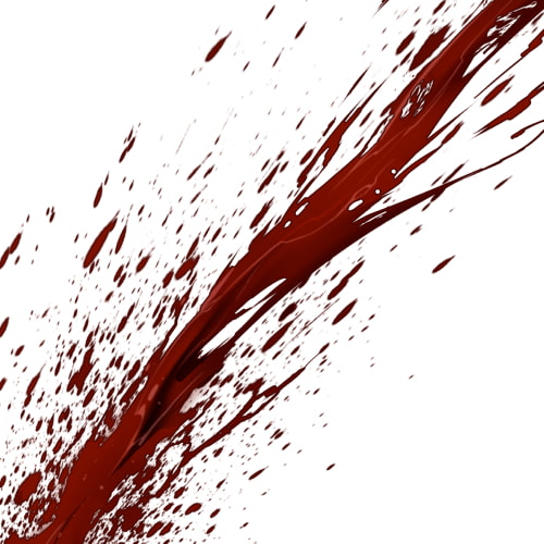 素材をどうぞ『血の攻撃ブラシ』
