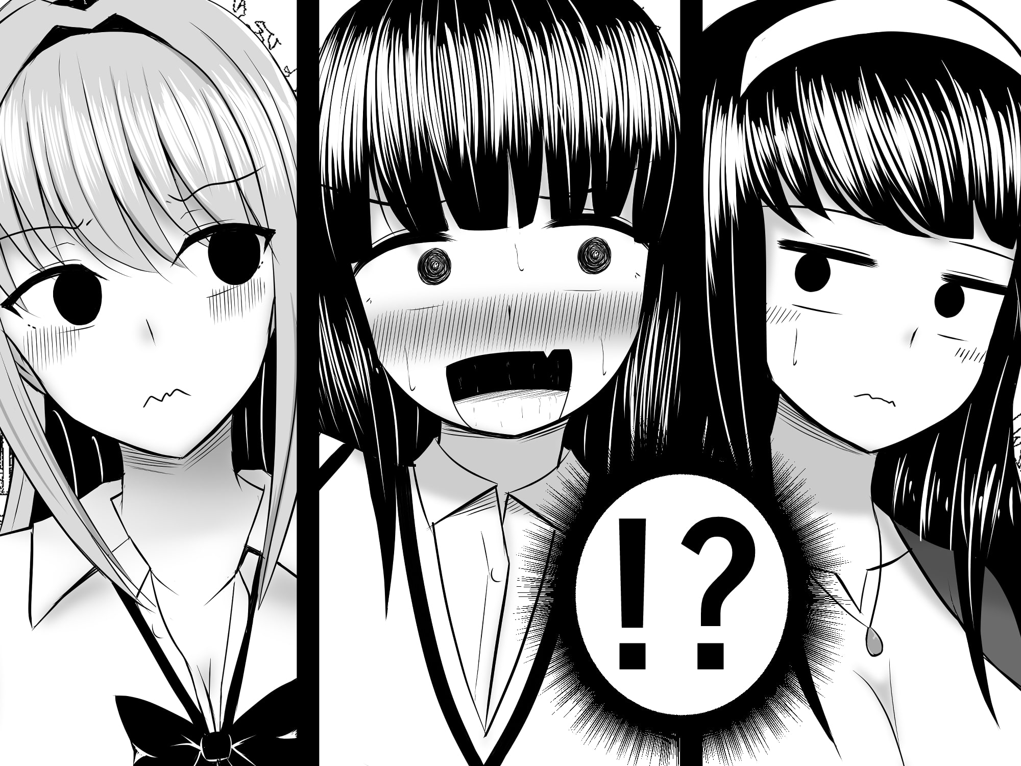 私普通の女の子ですが、近所のふたなりお姉さんたちの性欲が強くて困ってます