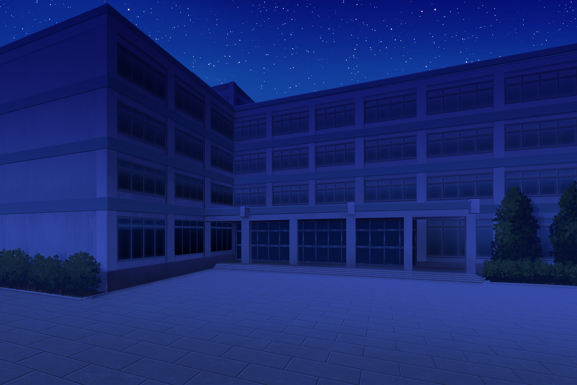 単品5種背景素材v41校舎