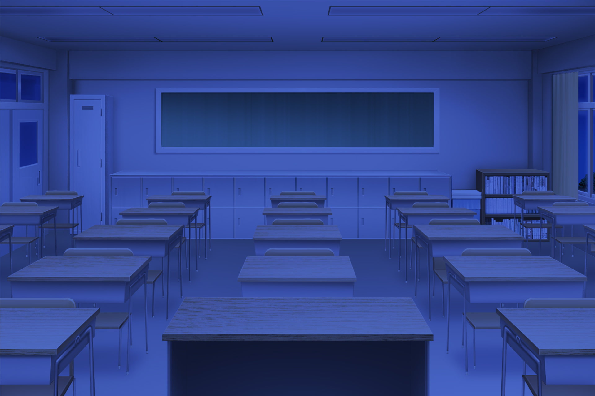 単品5種背景素材v42d教室教師側