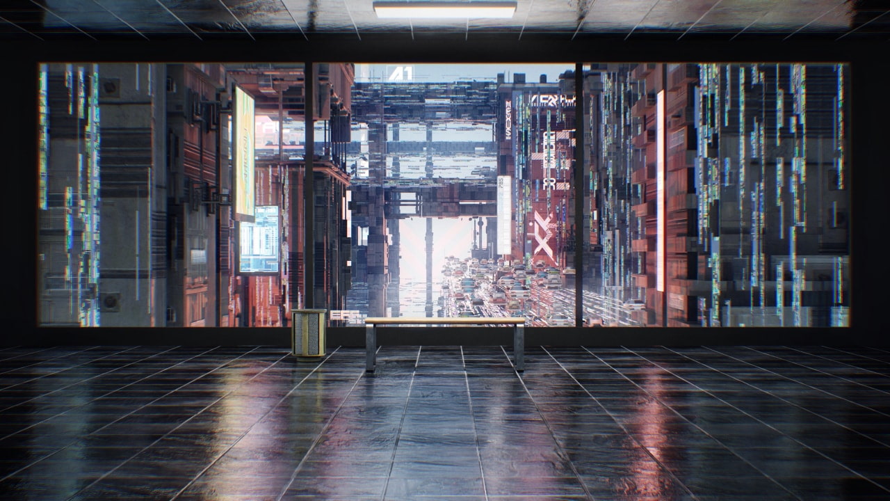 【BG】Cyberpunk- Overbridge