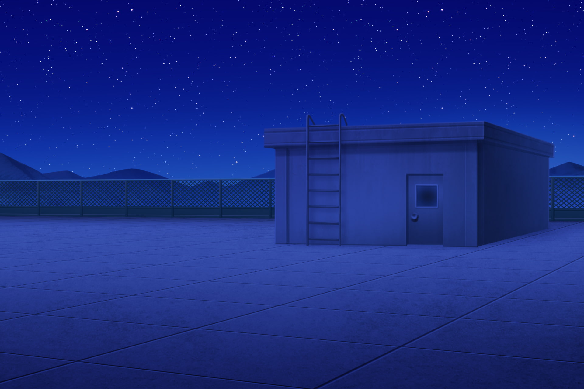 単品5種背景素材v50屋上