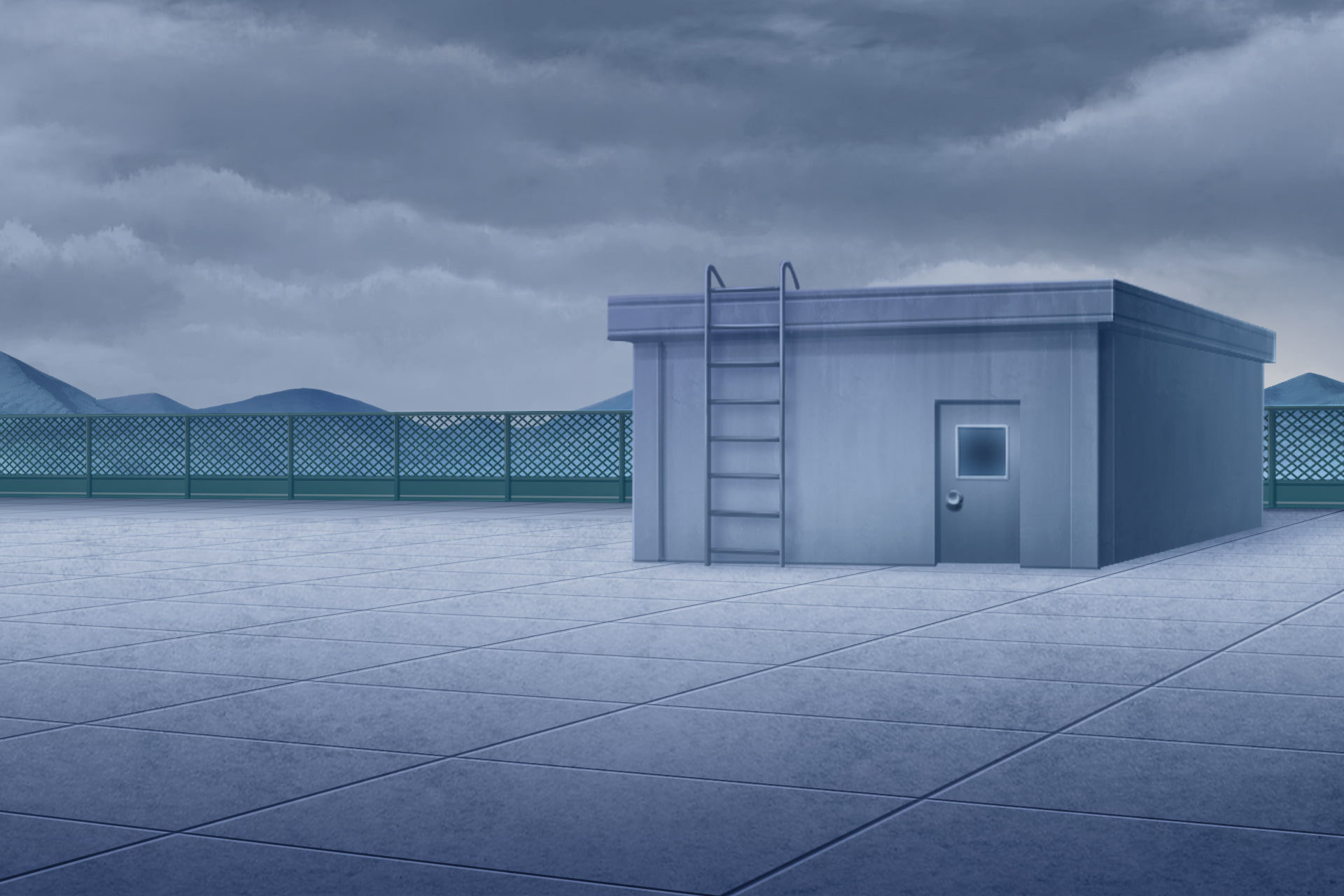 単品5種背景素材v50屋上