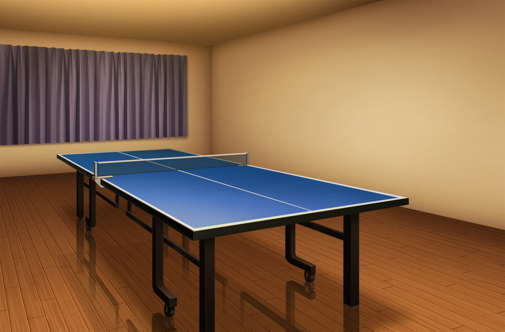 単品5種背景素材v51卓球場