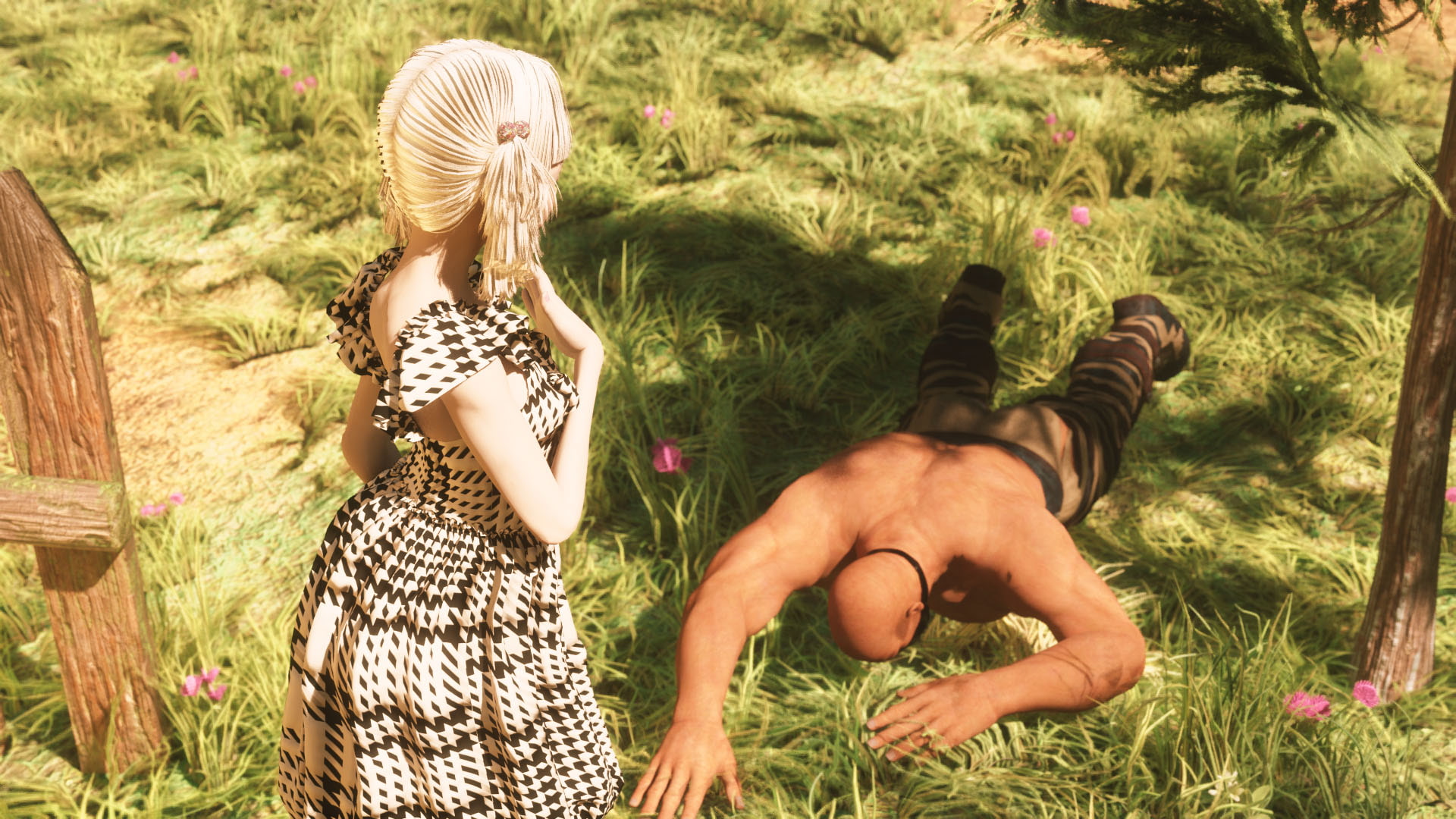 田舎の○見知らぬ乱入者○母娘親子丼