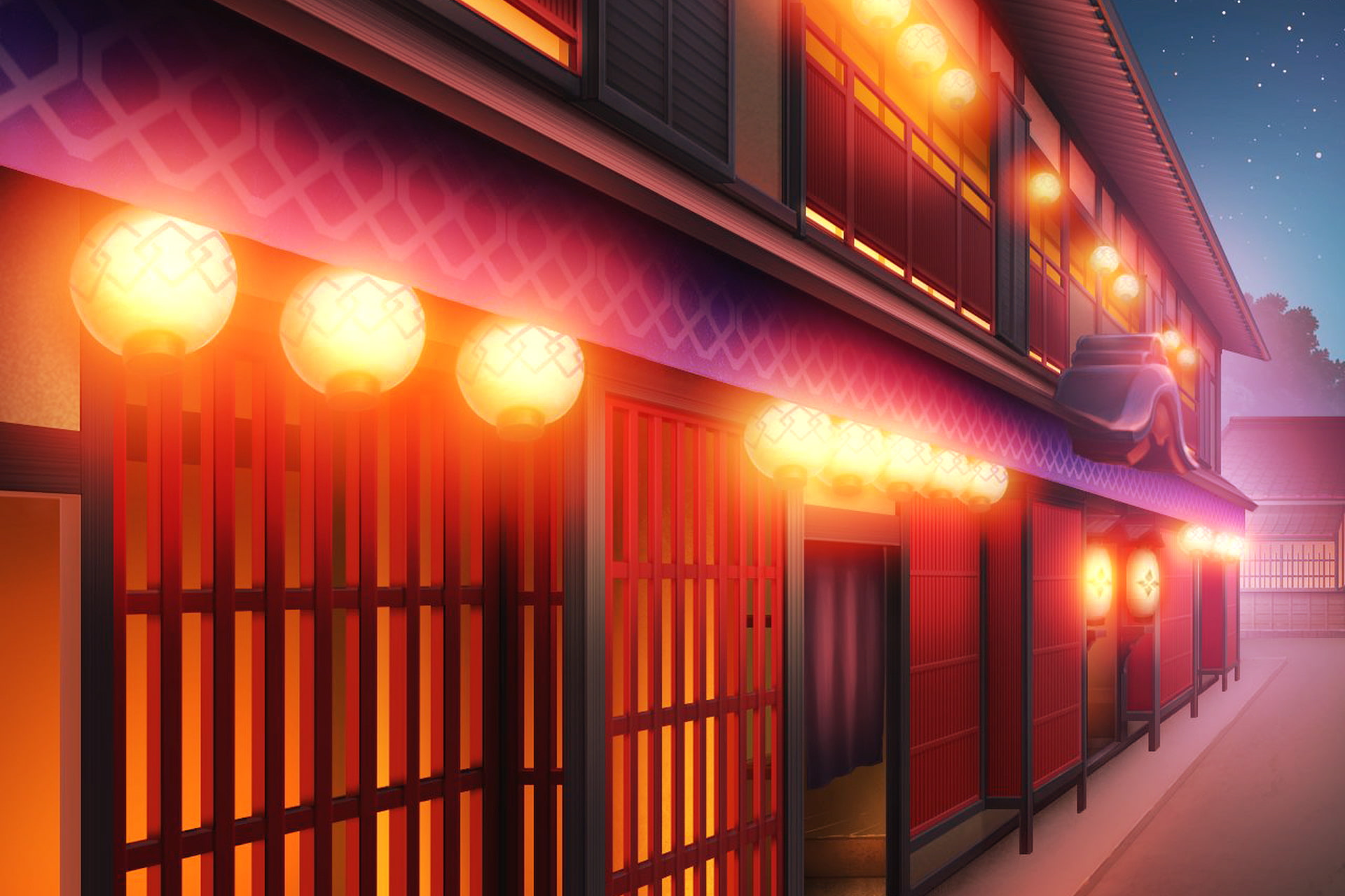 単品5種背景素材v56遊郭