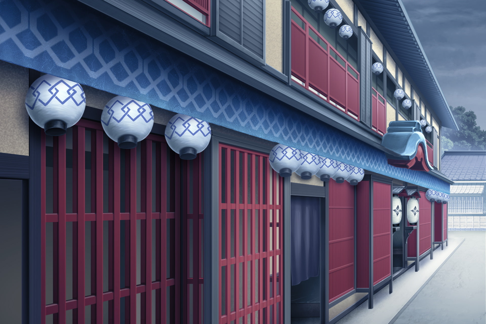 単品5種背景素材v56遊郭