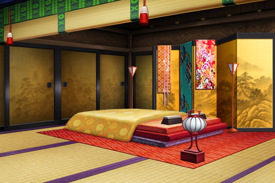 単品5種背景素材v58遊女の部屋