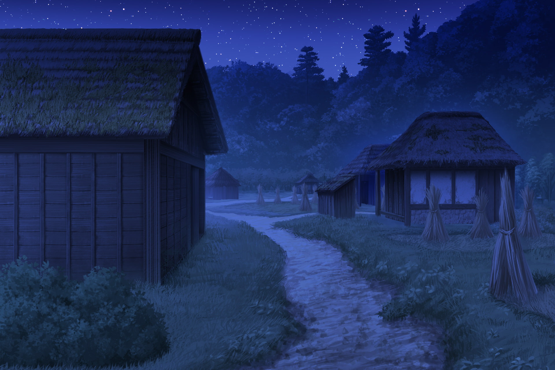 単品5種背景素材v59農村