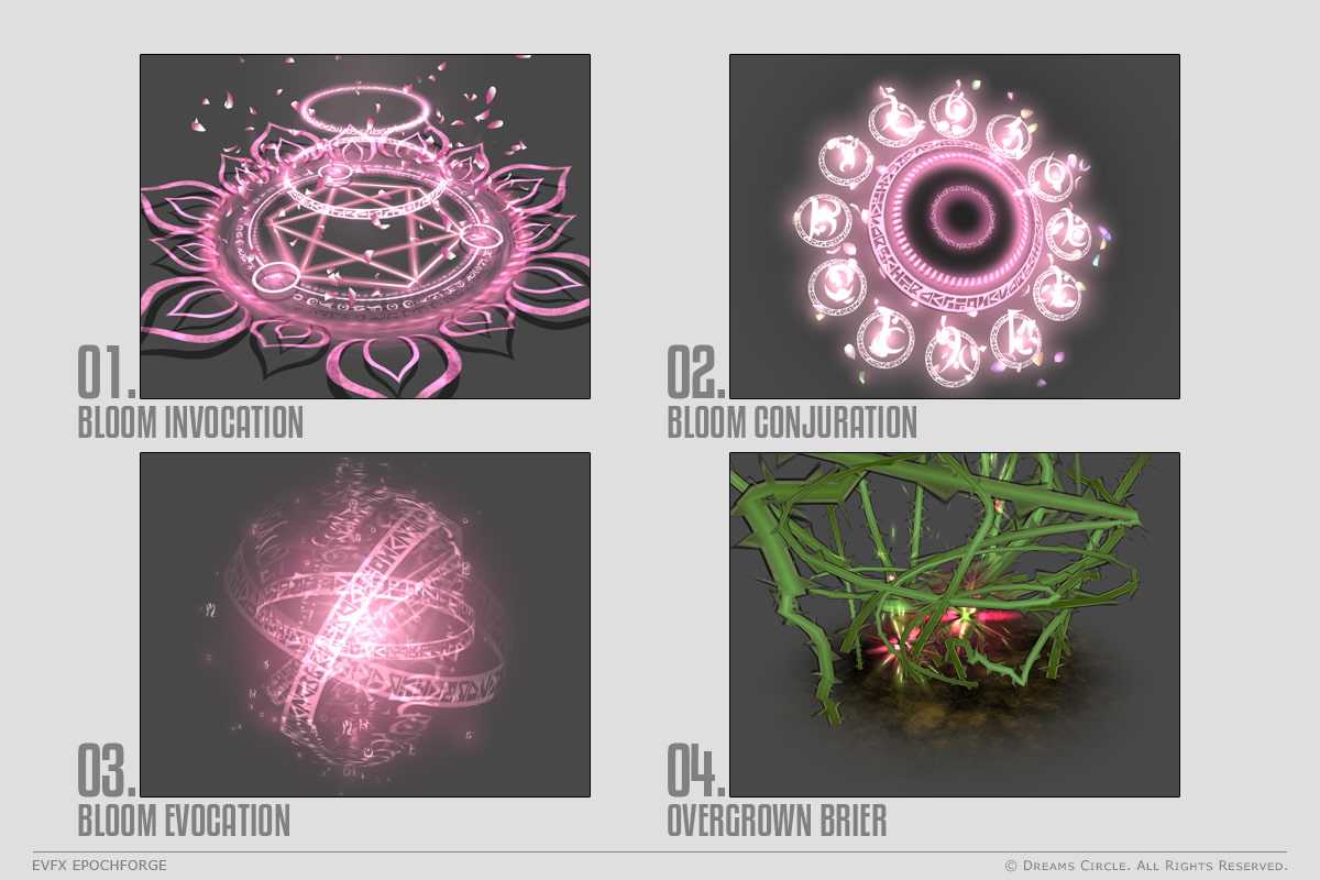 エフェクト素材集:EVFXブルームフォージ