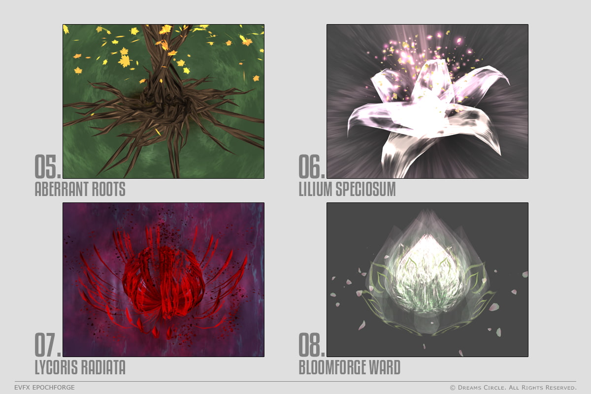 エフェクト素材集:EVFXブルームフォージ