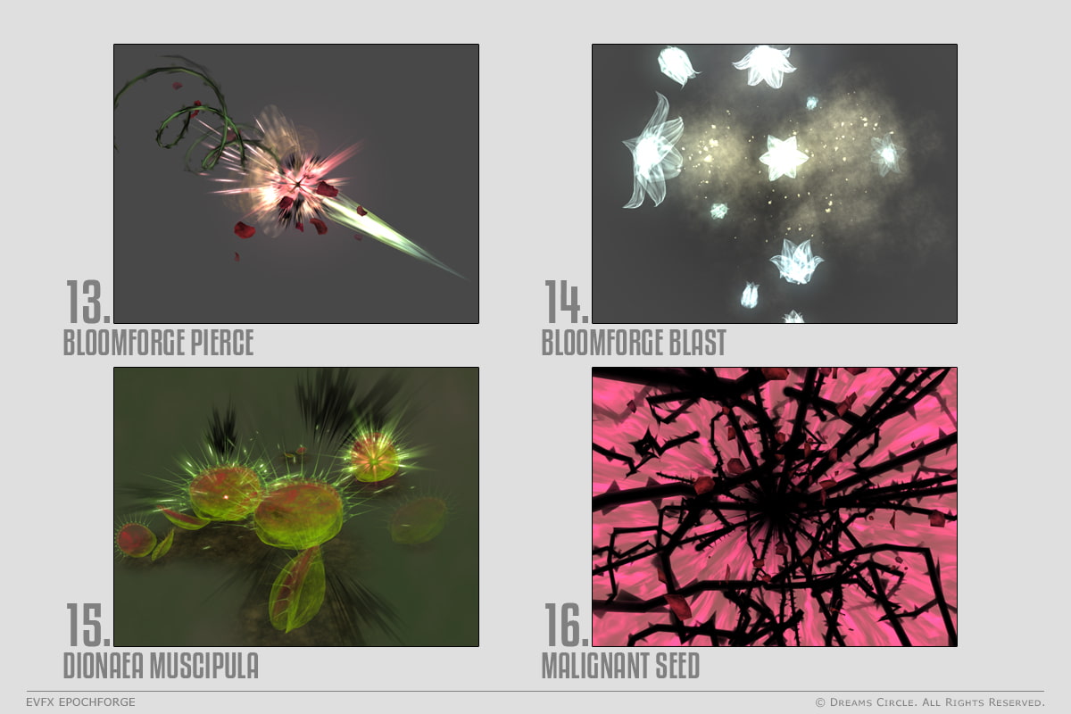 エフェクト素材集:EVFXブルームフォージ