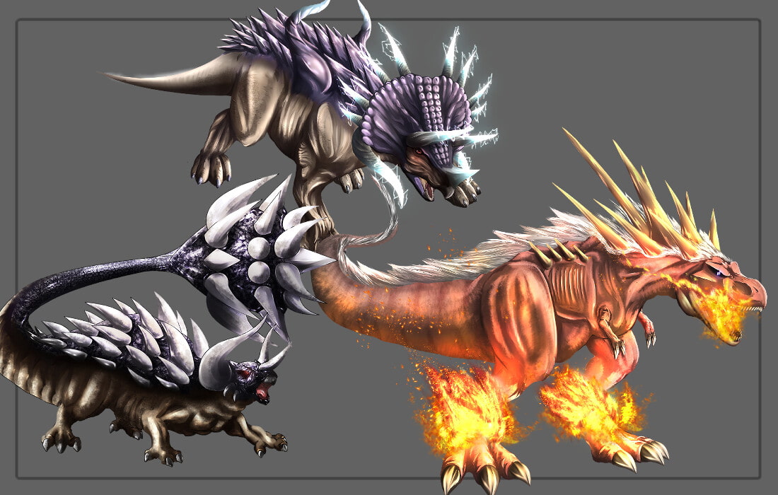 モンスター素材集 竜の塒