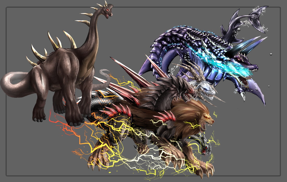 モンスター素材集 竜の塒