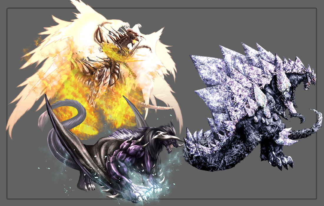 モンスター素材集 神の君臨