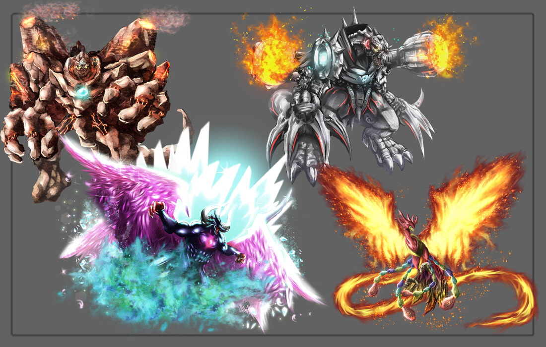 モンスター素材集 神の君臨