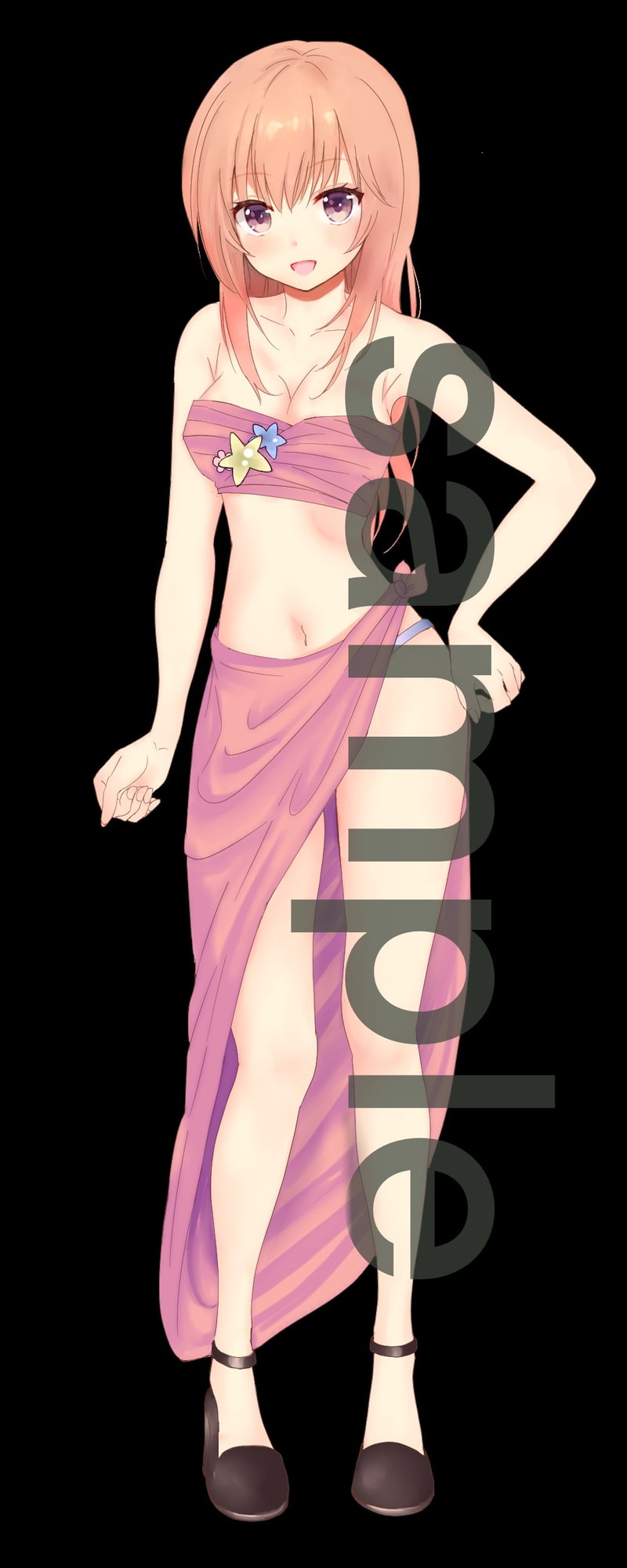 水着の女の子立ち絵8