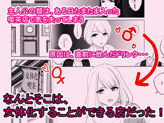ここは、女体化喫茶 Trans Sexual Cafe