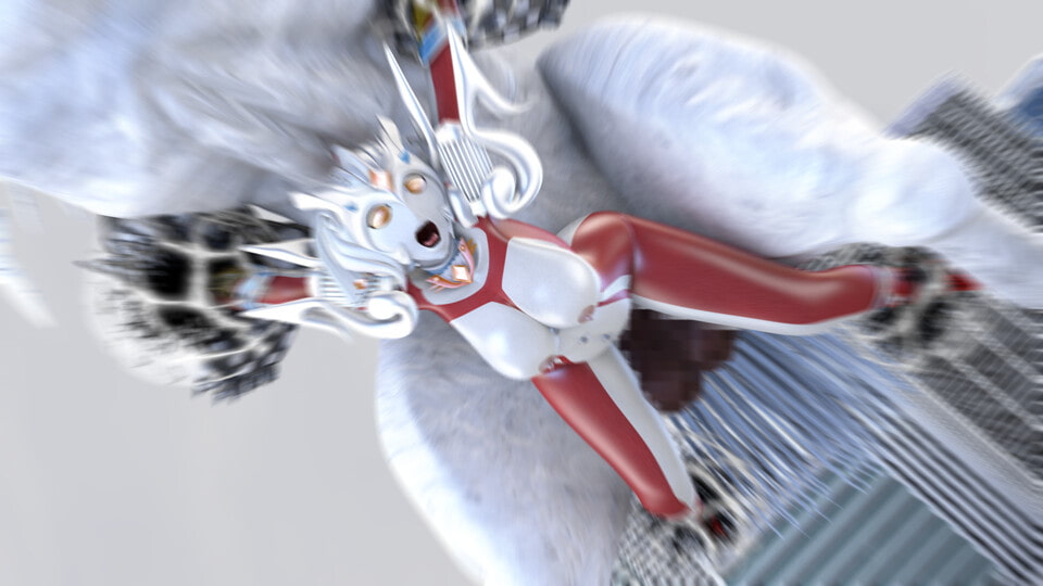 【獣姦】性獣ペガサスに乗ってやって来た超光速拘束星人アラストル【ズボズボ速度4段階ループアニメGIF】