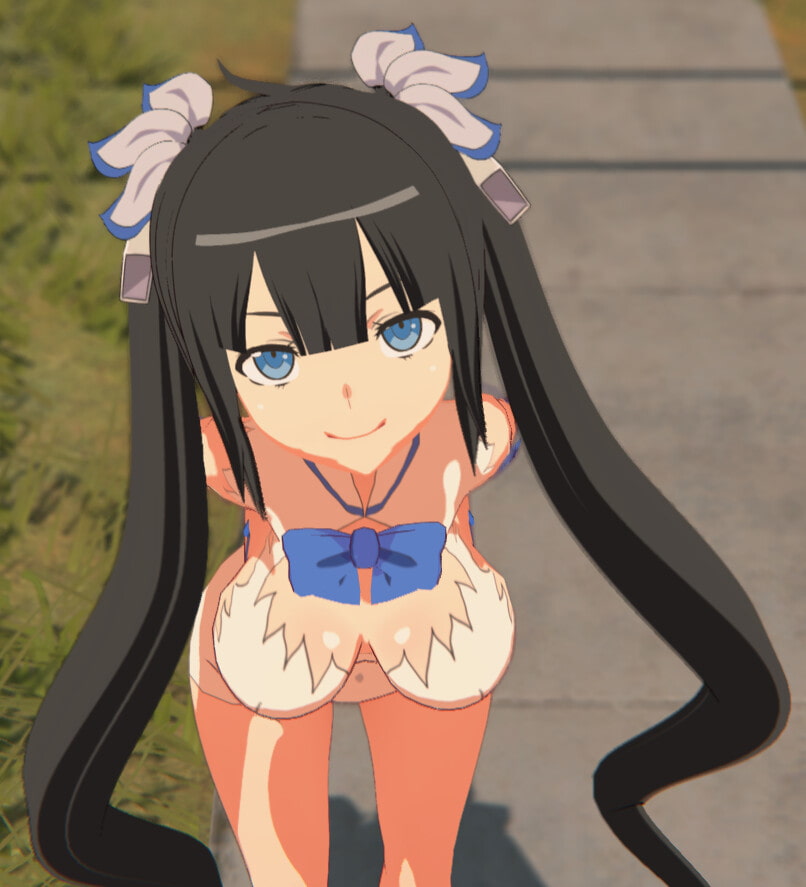 【Vroid VRM 同人作品】ダンまち ヘスティア