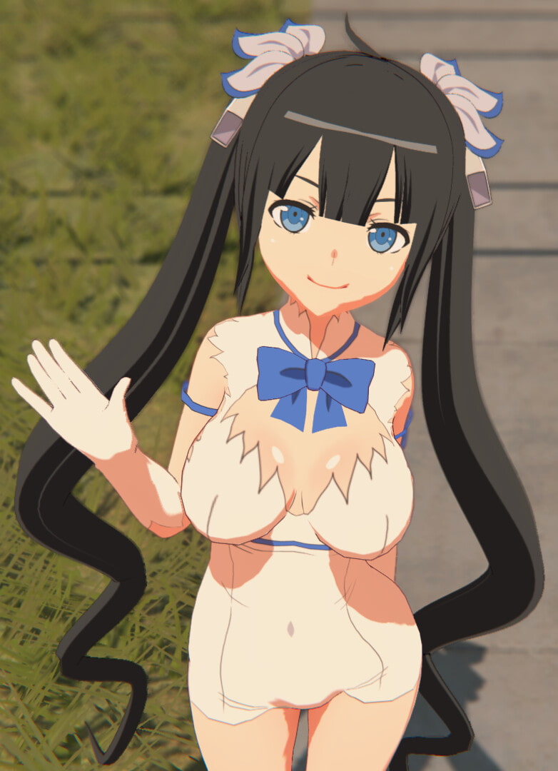 【Vroid VRM 同人作品】ダンまち ヘスティア