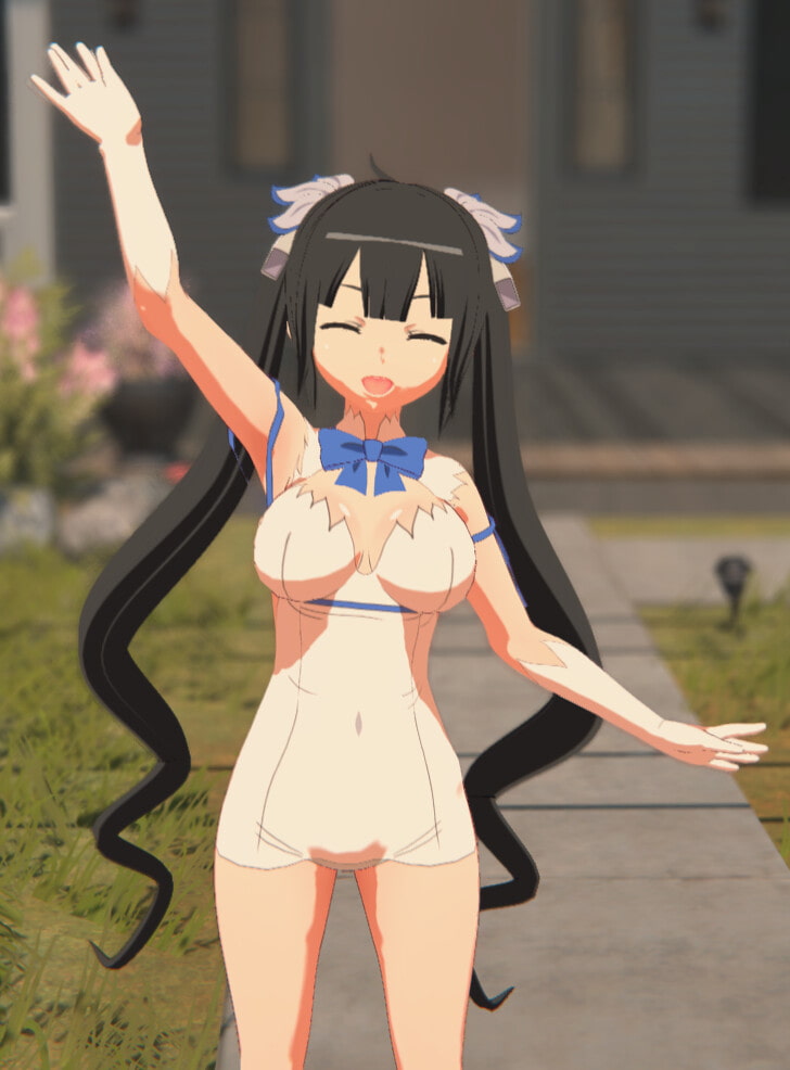 【Vroid VRM 同人作品】ダンまち ヘスティア