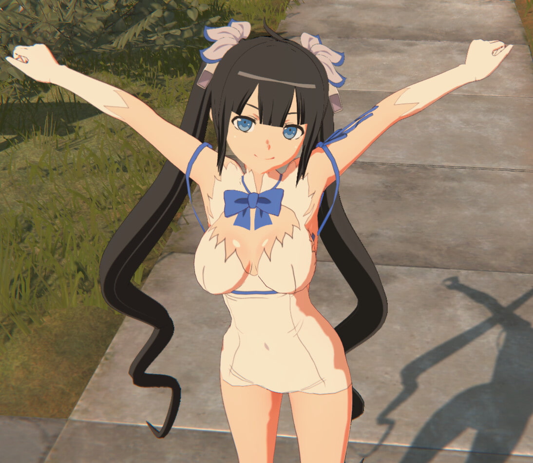 【Vroid VRM 同人作品】ダンまち ヘスティア