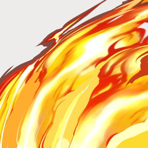 素材をどうぞ『火の斬撃2』