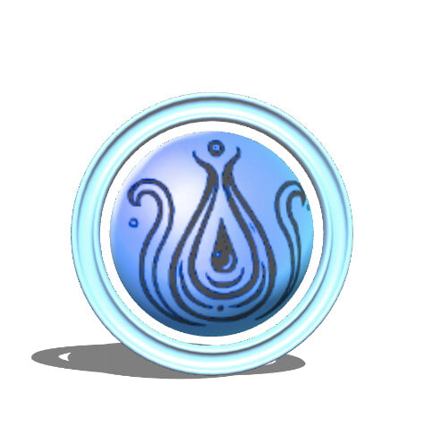 3Dでも属性エンブレムアイコン素材