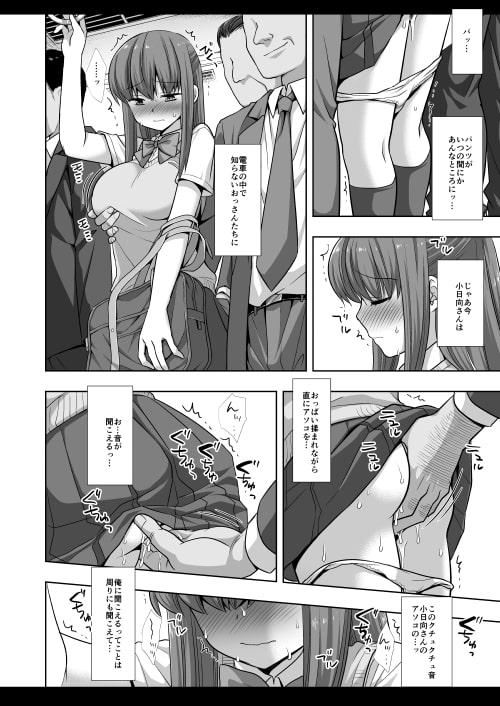 女子校生集団痴漢電車4