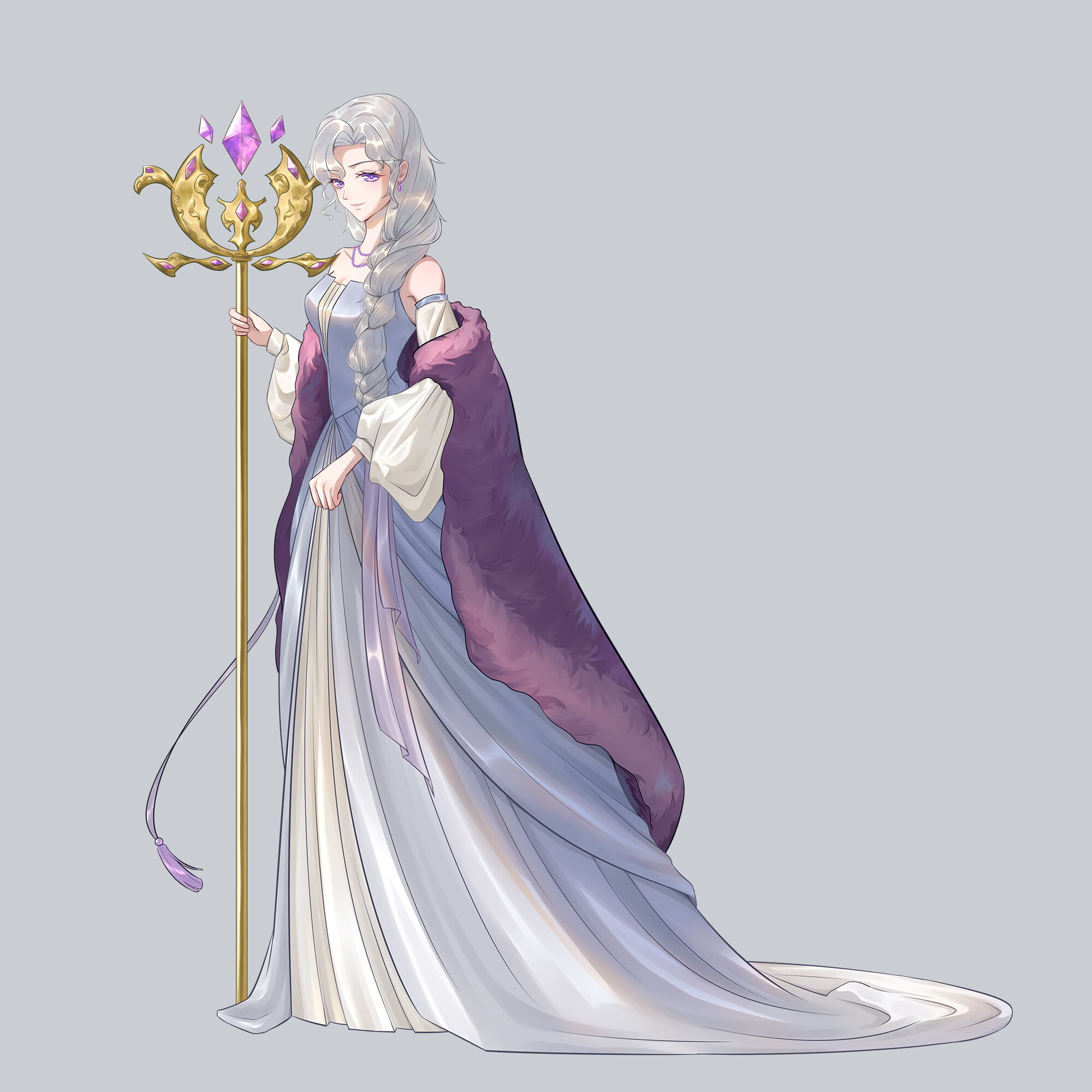 女性貴族の立ち絵