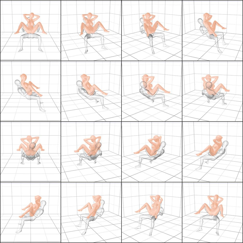 エロ絵師のためのポーズ&カット集 段差編