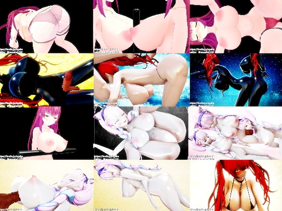 爆乳3D動画パック vol.17 (2021年10、11月、合併号) パイズリ、爆乳、ふたなり百合