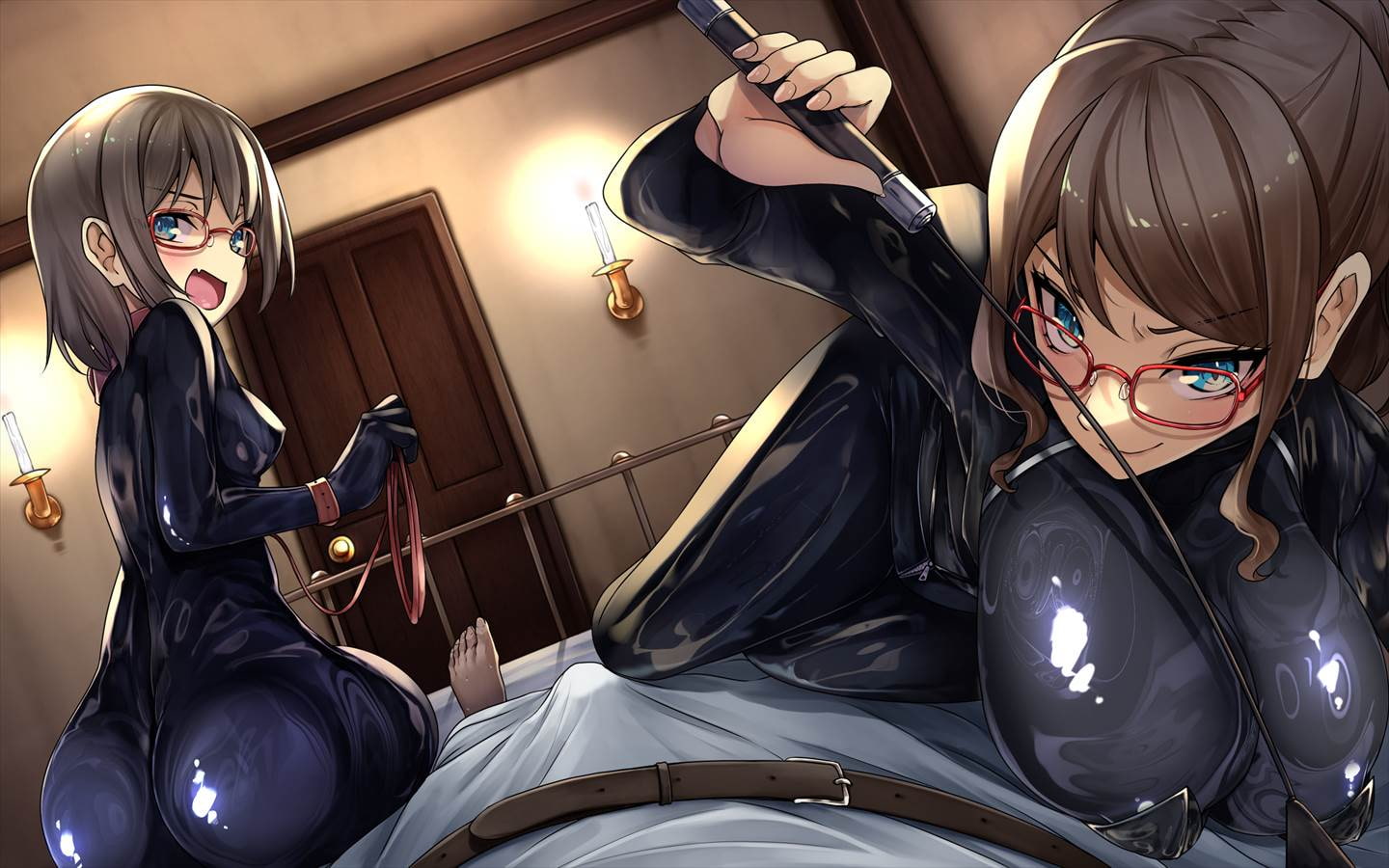 記憶喪失になった僕がラバースーツの女に監禁生活を強いられて終わる人生