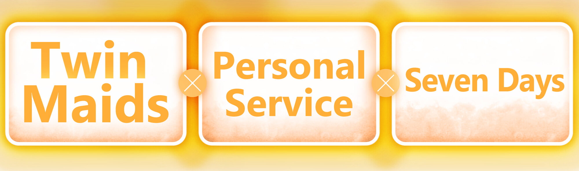 【Twin Maids Pussy Service】 - Seven Days With Your Adorable Personal Maids -