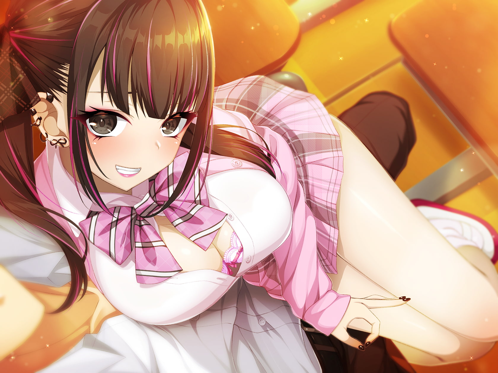 【高音質バイノーラル】イライラしてる地雷JKに、イタズラ半分で人生をダメにされりゅ音声