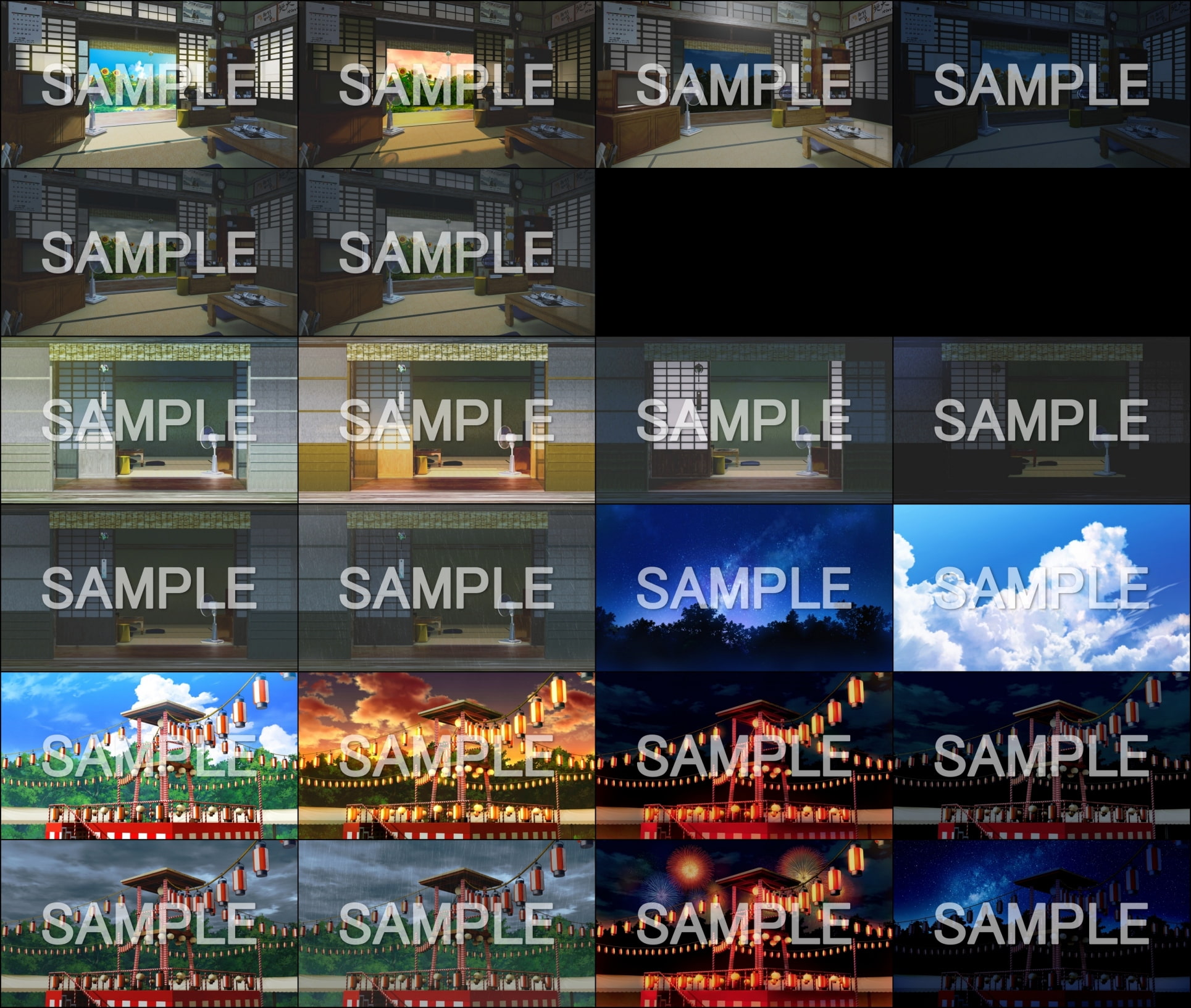 みにくる背景CG素材集『自然&夏編』part06