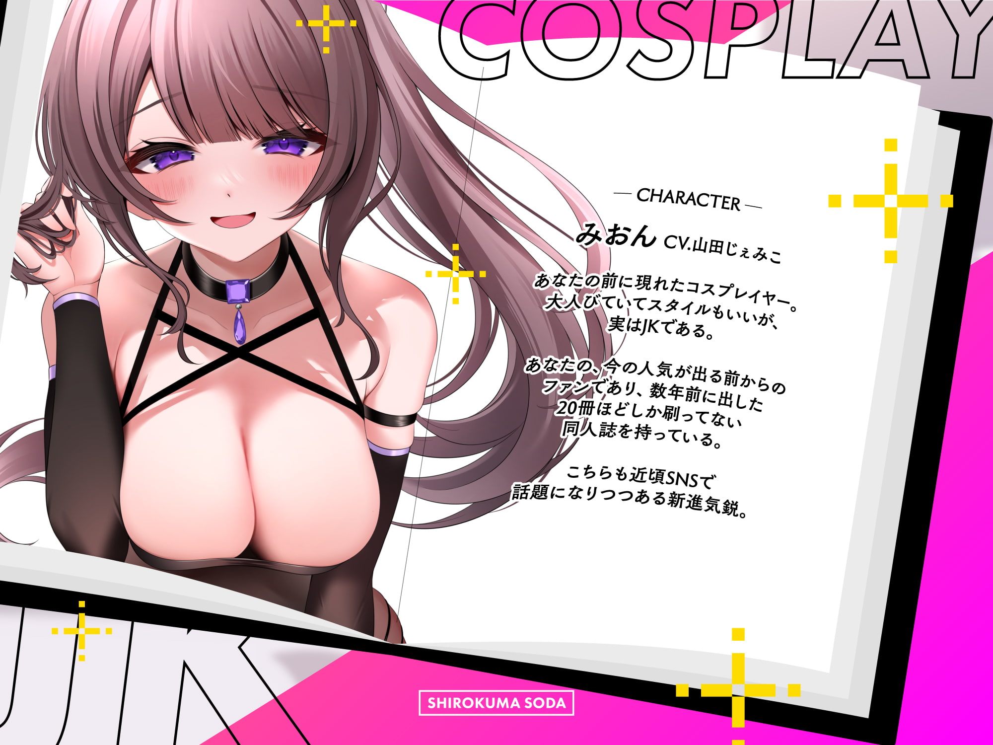 【期間限定330円】JKコスプレイヤーとオフパコ甘えっち