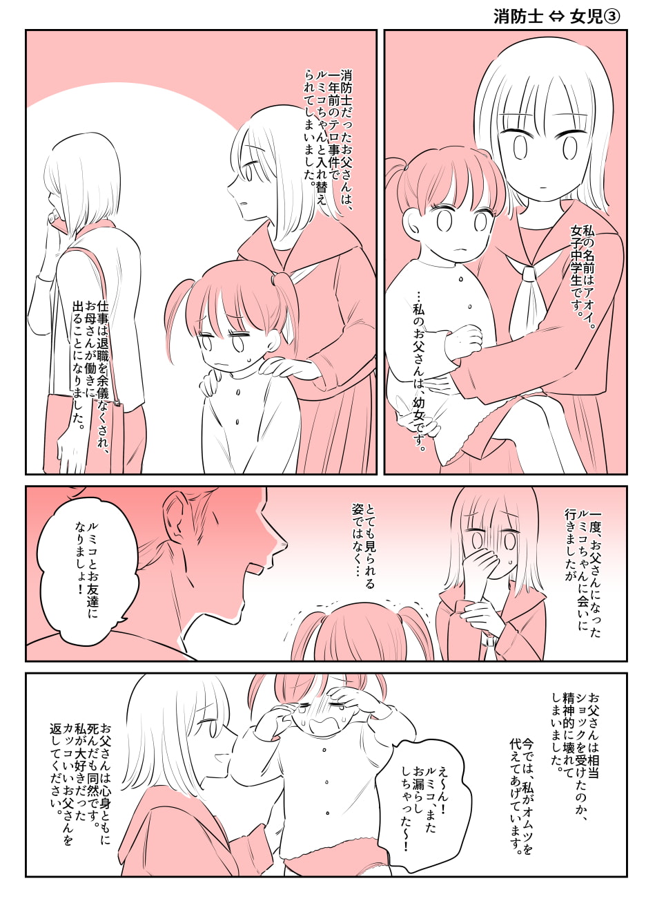 入れ替わりテロ事件から一年後3