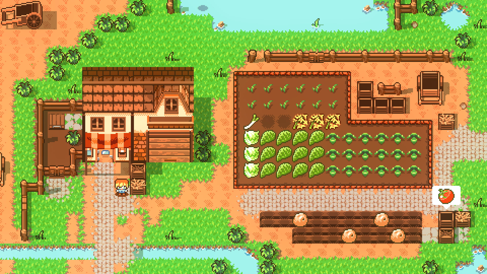 ドット絵アイコン素材集『野菜』Part1