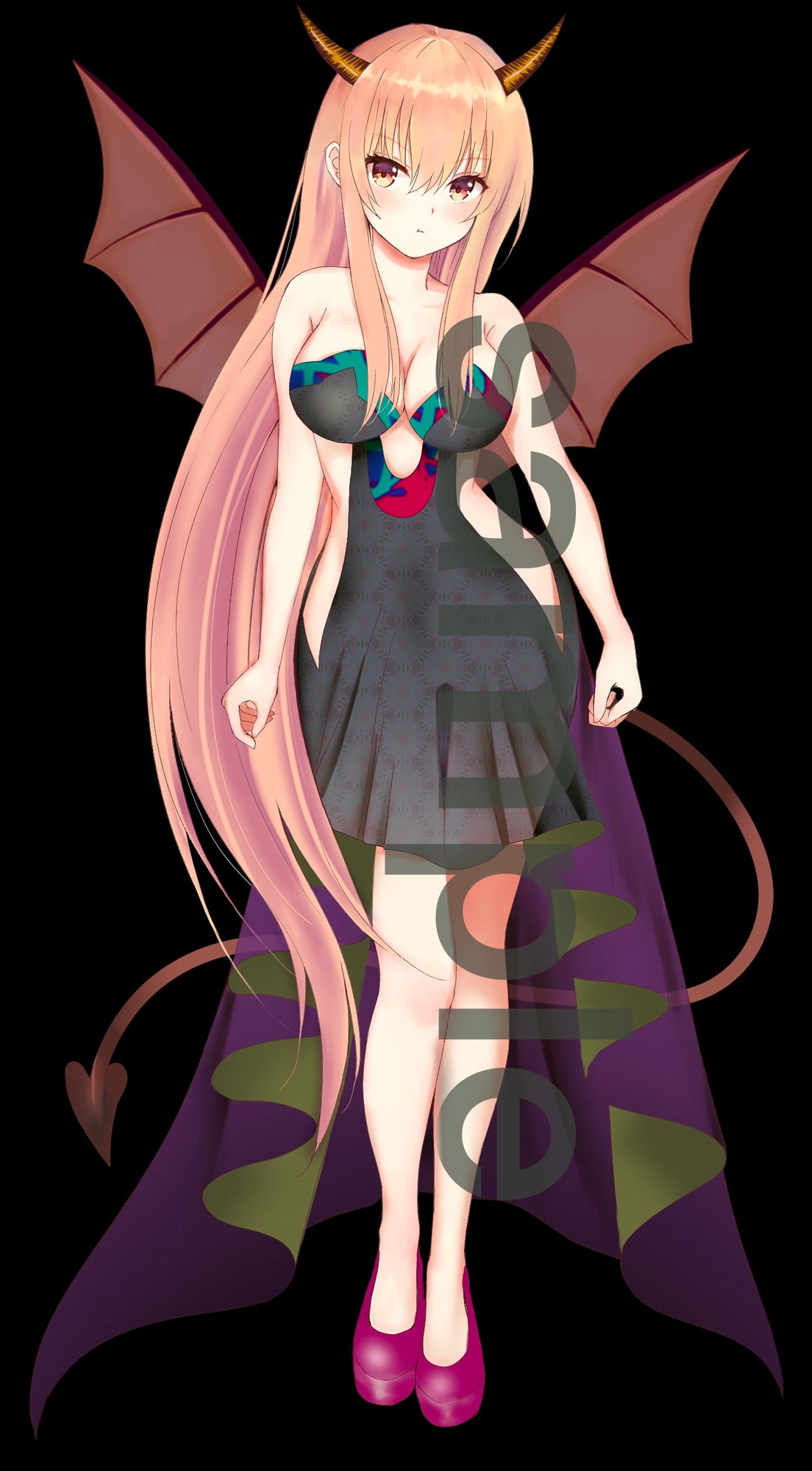 悪魔(サキュバス)8立ち絵