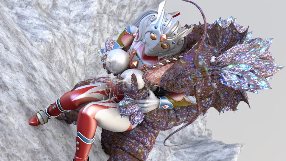 超聖母ブレイブ☆ママン【VS地竜獣モグドラン】ナレーション付きCG集