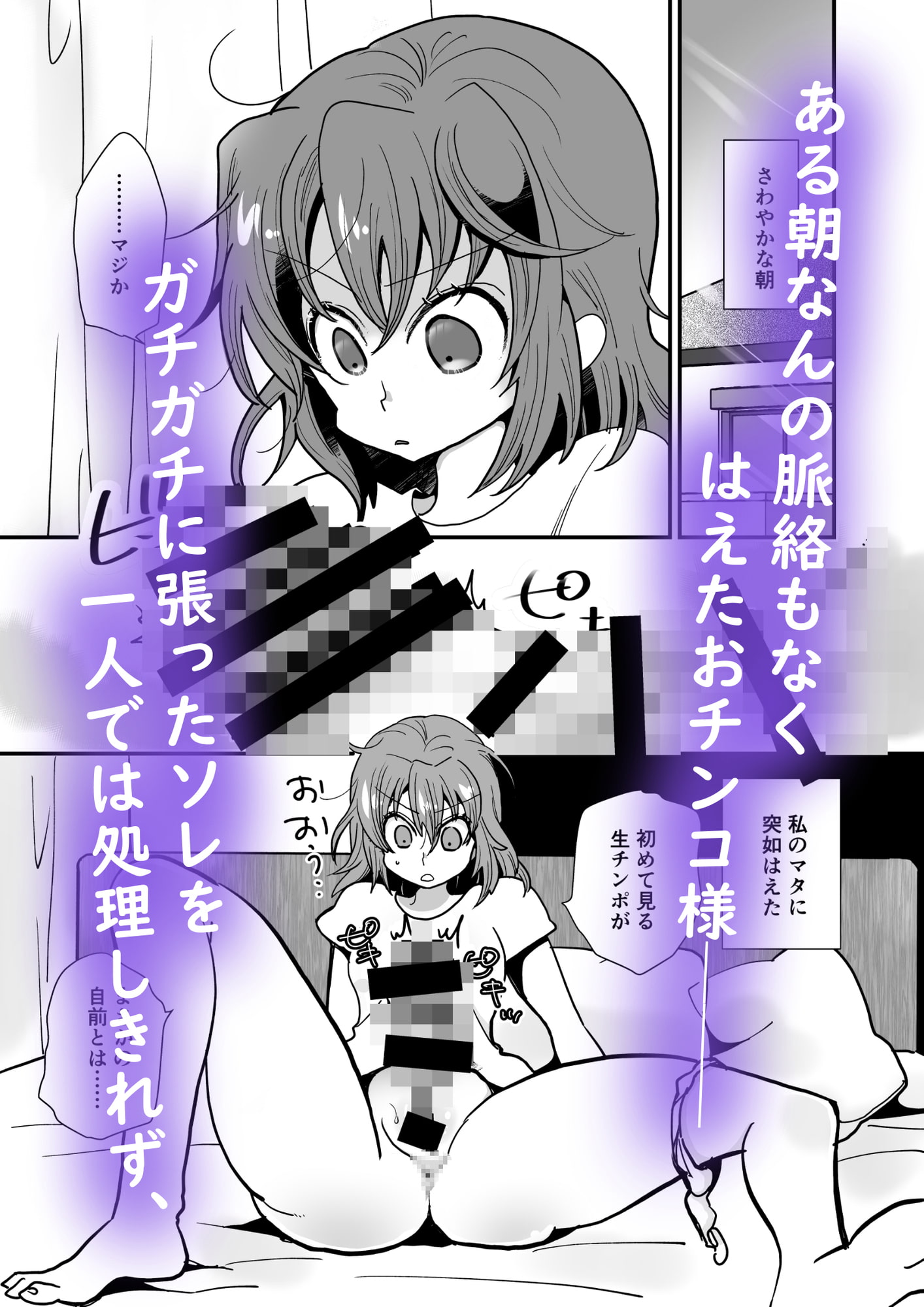 突然ふたなりさんと暴走性欲メガネちゃん
