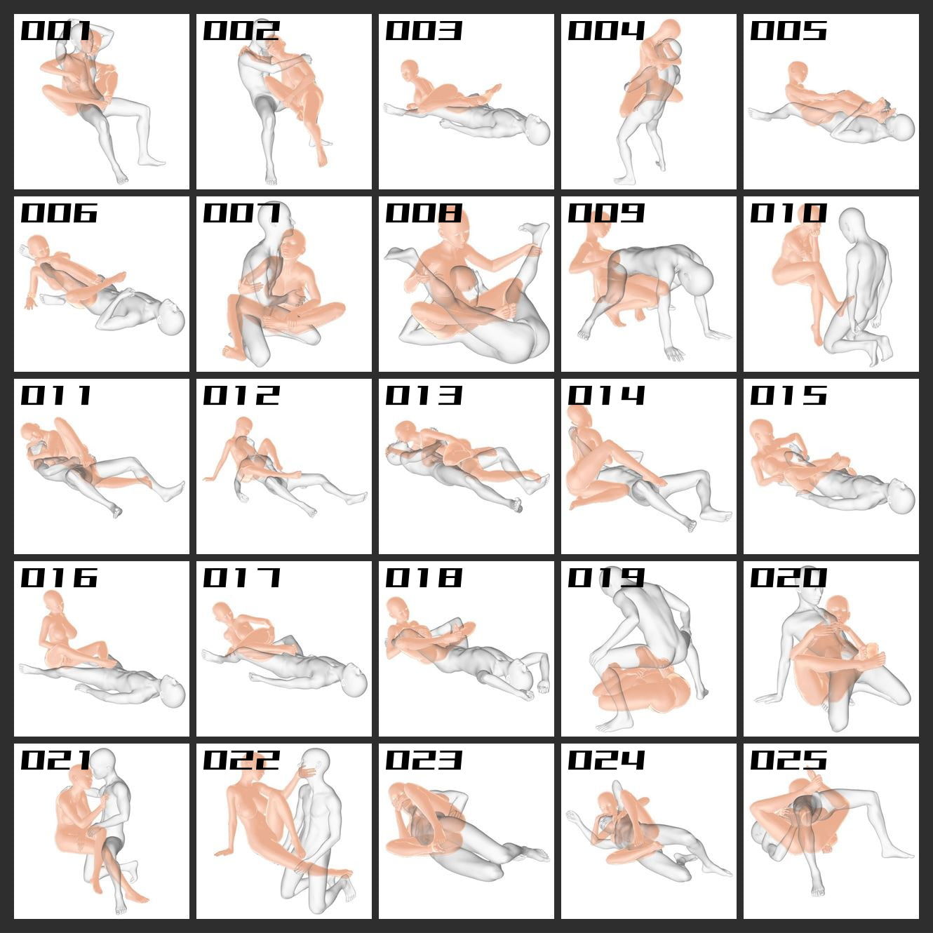 エロ絵師のためのポーズ&カット集 足コキ編