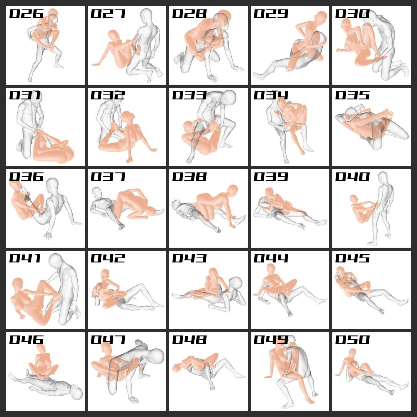 エロ絵師のためのポーズ&カット集 足コキ編