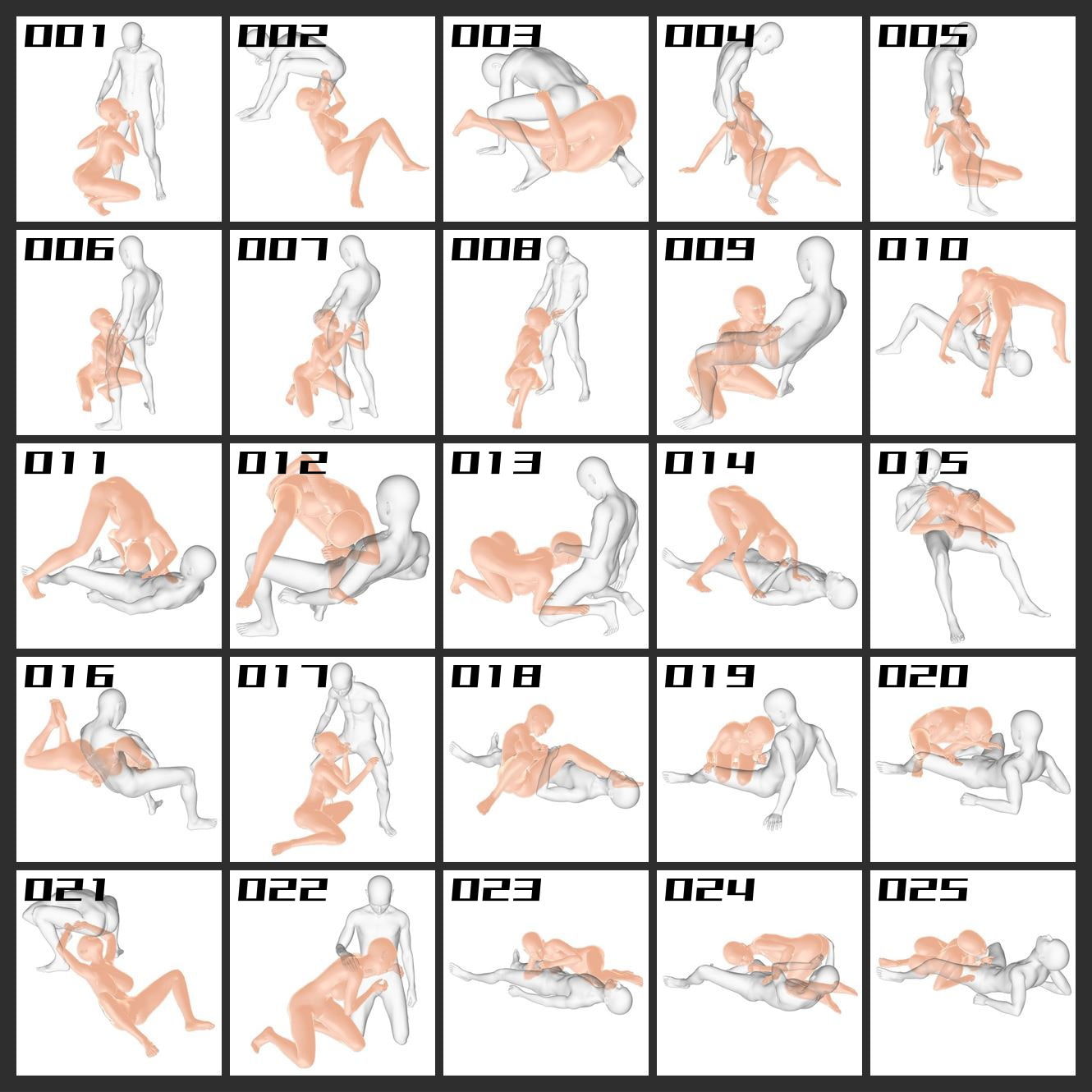 エロ絵師のためのポーズ&カット集 フェラ編