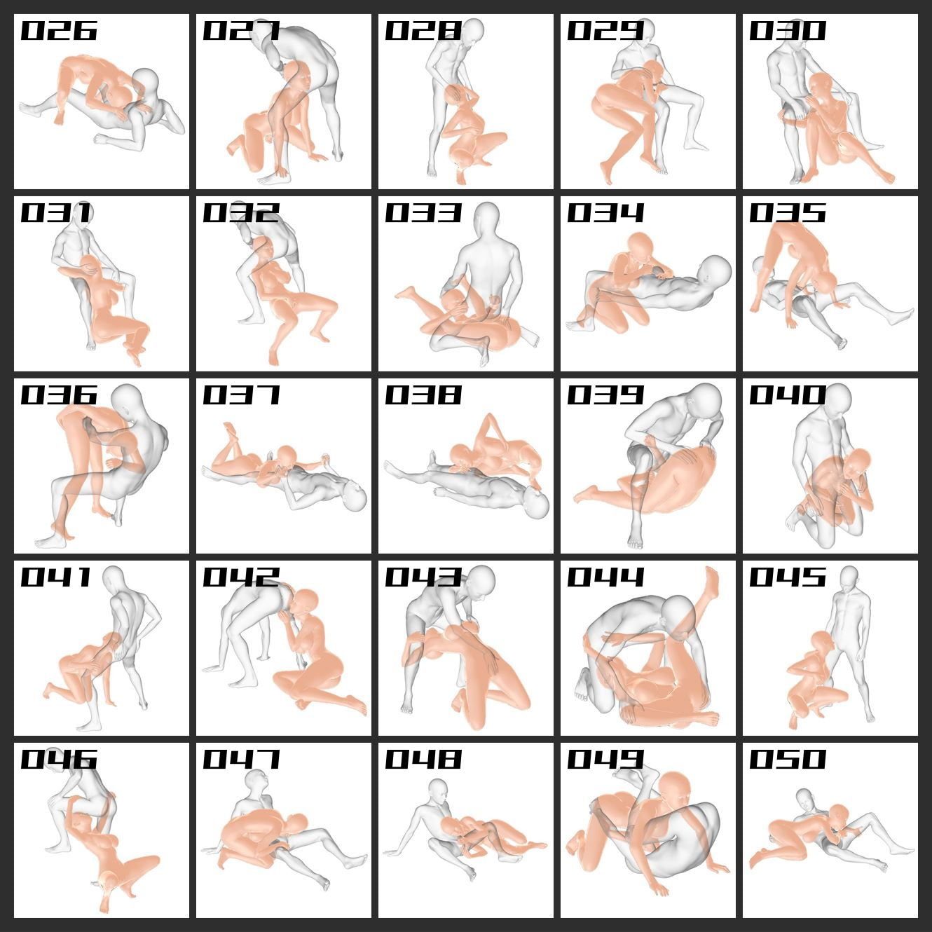 エロ絵師のためのポーズ&カット集 フェラ編