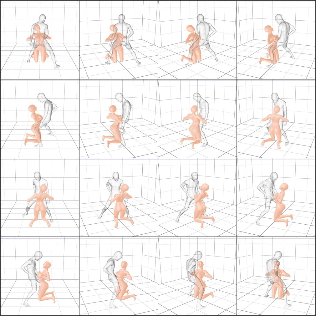 エロ絵師のためのポーズ&カット集 パイズリ編